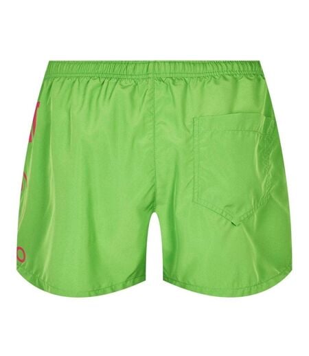Short De Bain Motif Logo Homme Vert Moschino