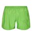 Short De Bain Motif Logo Homme Vert Moschino-2