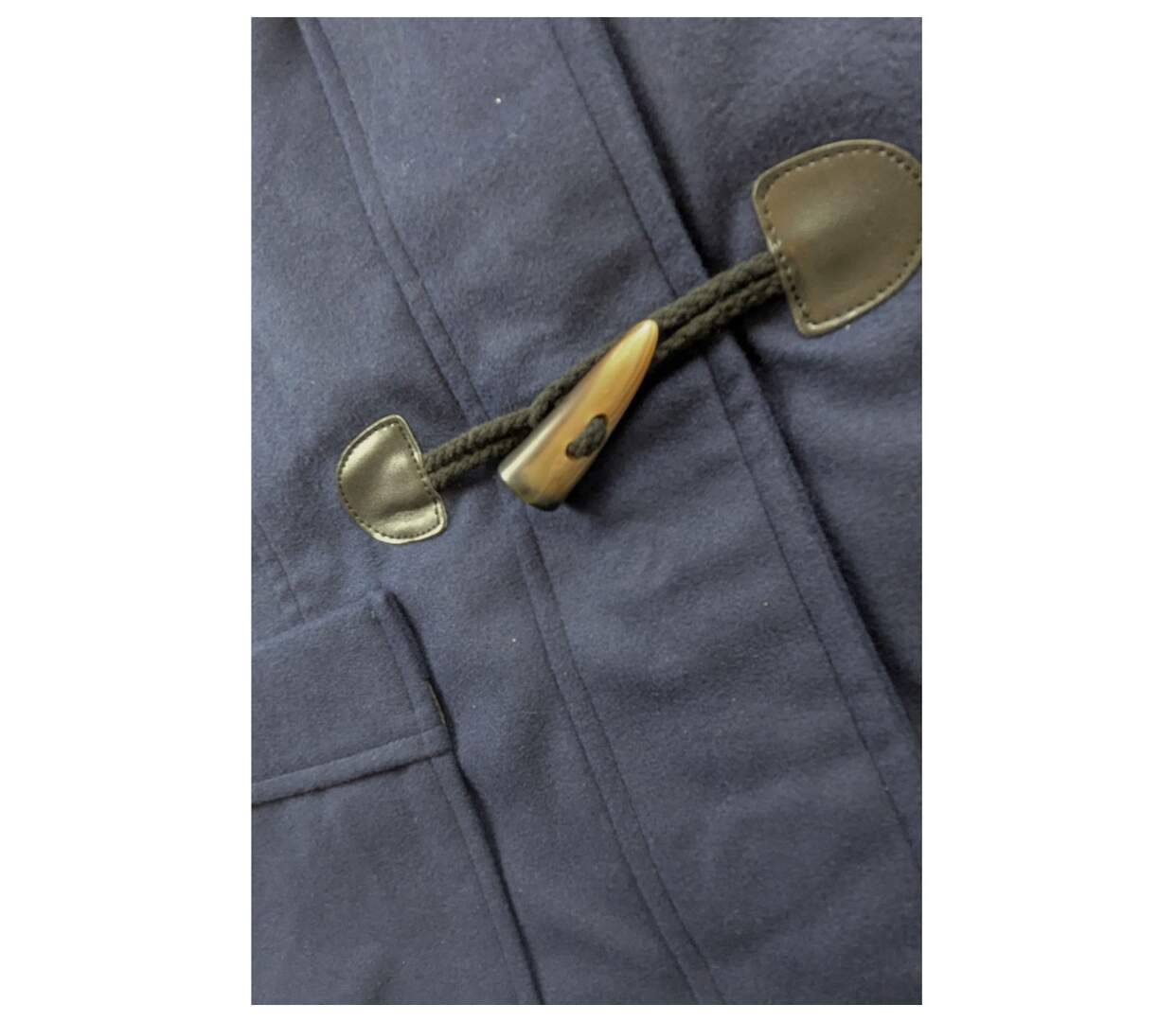 Manteau Caban Femme KABIK 3 boutons AQUA – Marine (MAYFLOWER)-4