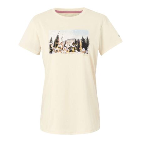 T-shirt fingal femme vanille clair Regatta