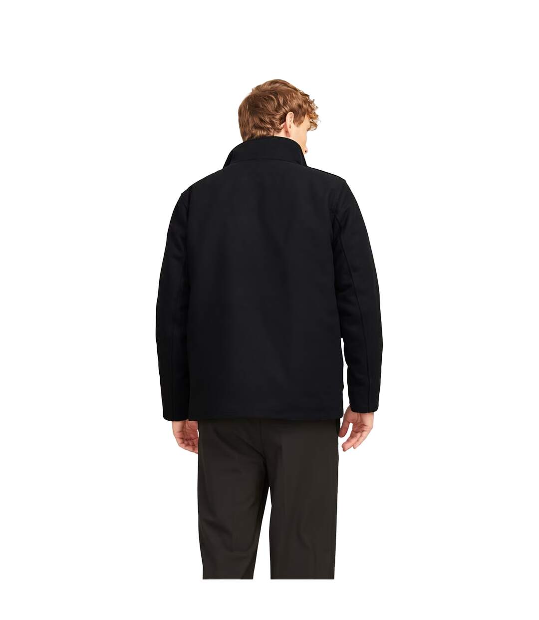 Mens Alex Multi Pocket Regular Field Jacket Black Jack And Jones-4