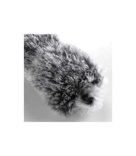 Boudin Bas de Porte Imitation Fourrure Antartic 80cm Gris