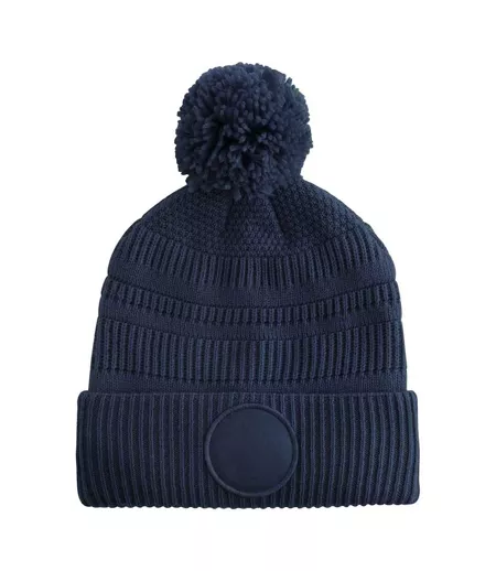 Bonnet Motif/style Écusson Homme Bleu Marine Français Beechfield