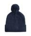 Bonnet Motif/style Écusson Homme Bleu Marine Français Beechfield-2