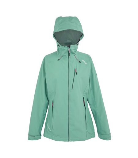 Womens/ladies Birchdale Shell Waterproof Jacket Dusty Green Regatta