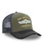 Casquette trucker avec filet effet bambou et print devant Crew Vondutch-4