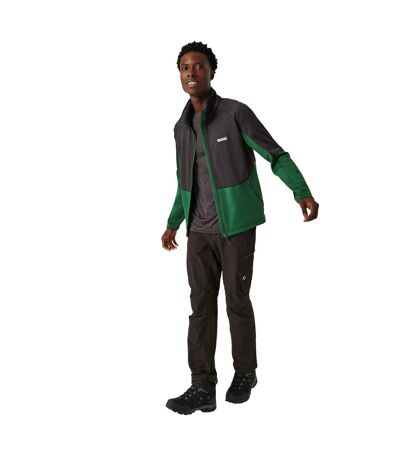 Mens Highton Iv Full Zip Fleece Jacket Eden Black Regatta