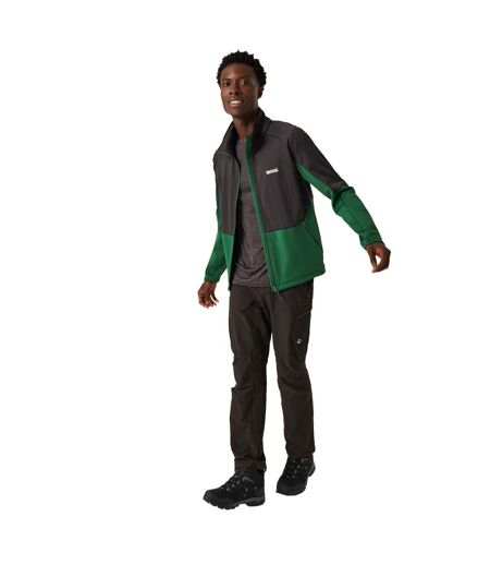 Mens Highton Iv Full Zip Fleece Jacket Eden Black Regatta