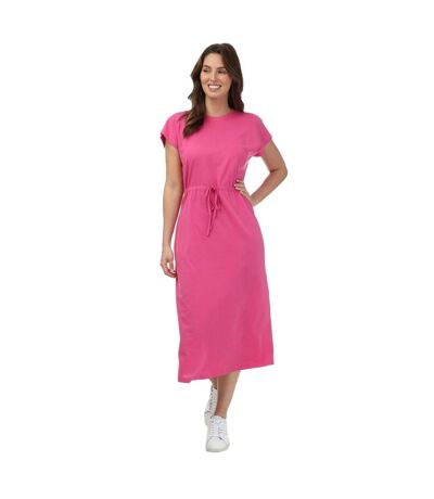 Robe mi-longue may life femme framboise Only