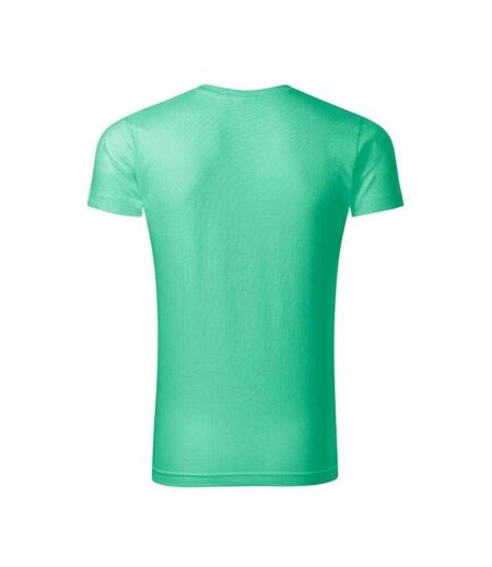 T-shirt Homme Turquoise Pâle Malfini