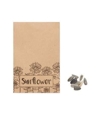 Graines de tournesol girasol taille unique beige MidOcean