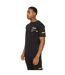 T-shirt Adamsberg Homme Noir Duck And Cover-4