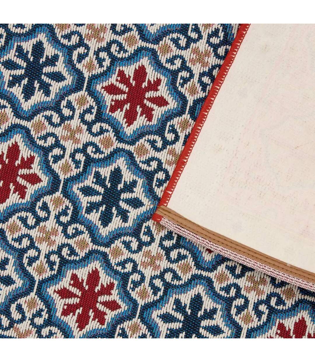 Tapis de Cuisine Antidérapant Océania 60x90cm Bleu-2