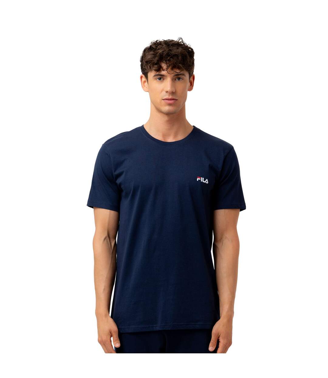 T-shirt homme uni 100% coton Fila Fila-1