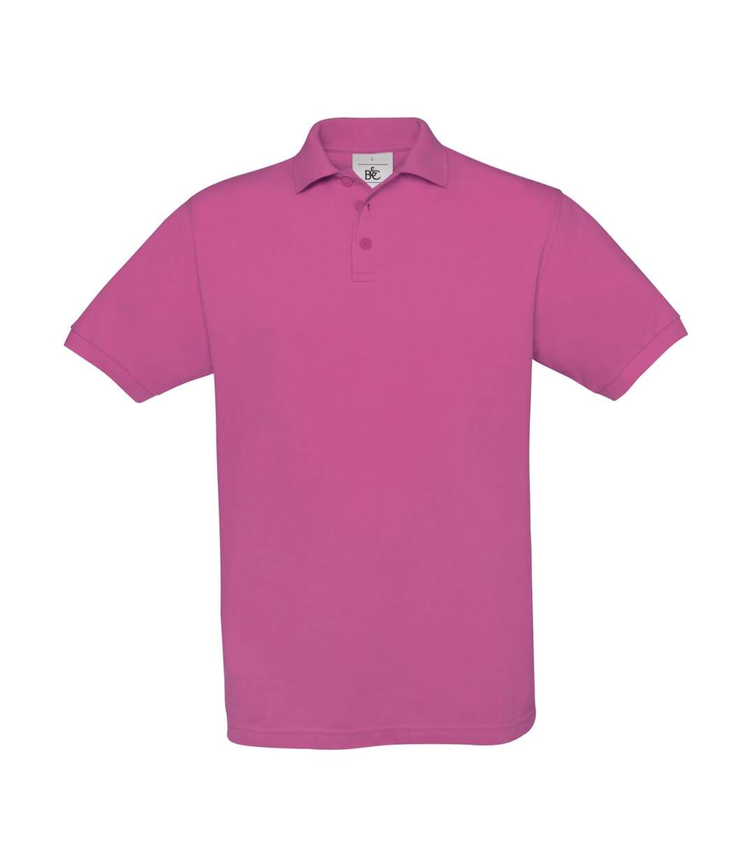 Polo manches courtes - homme - PU409 - rose fuschia-1