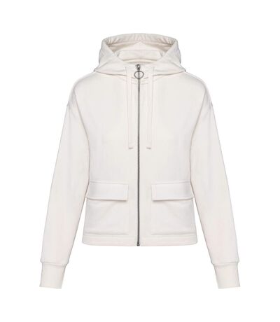 Veste À Capuche Femme Blanc Cassé Native Spirit
