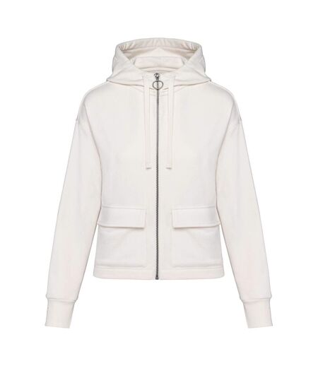 Veste À Capuche Femme Blanc Cassé Native Spirit