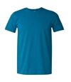 Gildan Mens Short Sleeve Soft-Style T-Shirt (Antique Sapphire)
