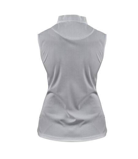 Aubrion Womens/Ladies Sleeveless Stock Shirt (White) - UTER1902