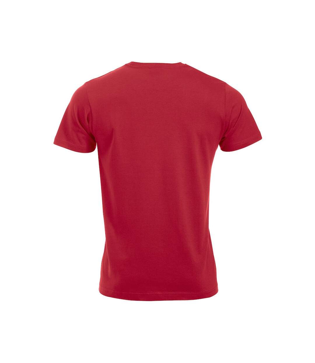 Clique Mens New Classic T-Shirt (Red)