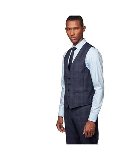 Gilet Huge6 Homme Bleu Foncé Hugo Boss
