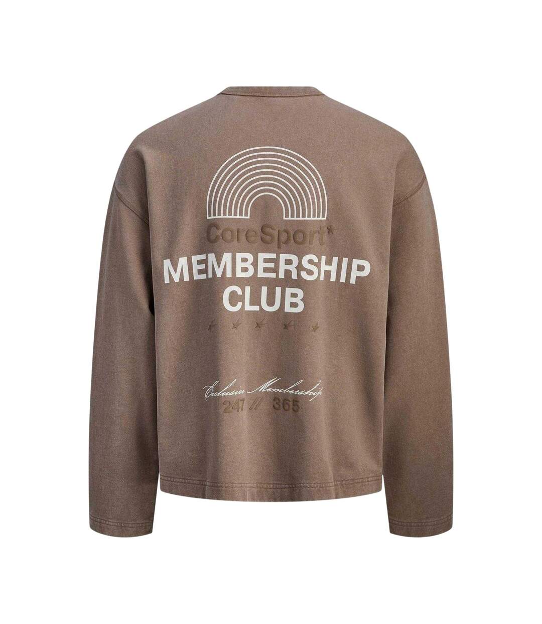 Sweat Athletic Club Homme Taupe Jack And Jones-2