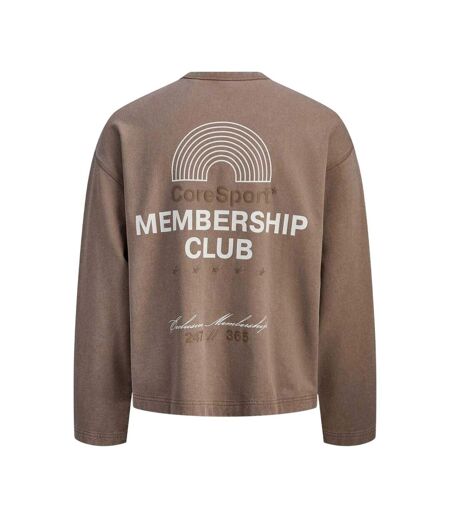 Sweat Athletic Club Homme Taupe Jack And Jones