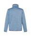 Veste Polaire Chinée À Col Montant Barlee Homme Gris Pâle Regatta-3