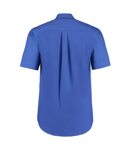 Chemise À Manches Courtes Homme Bleu Roi Kustom Kit