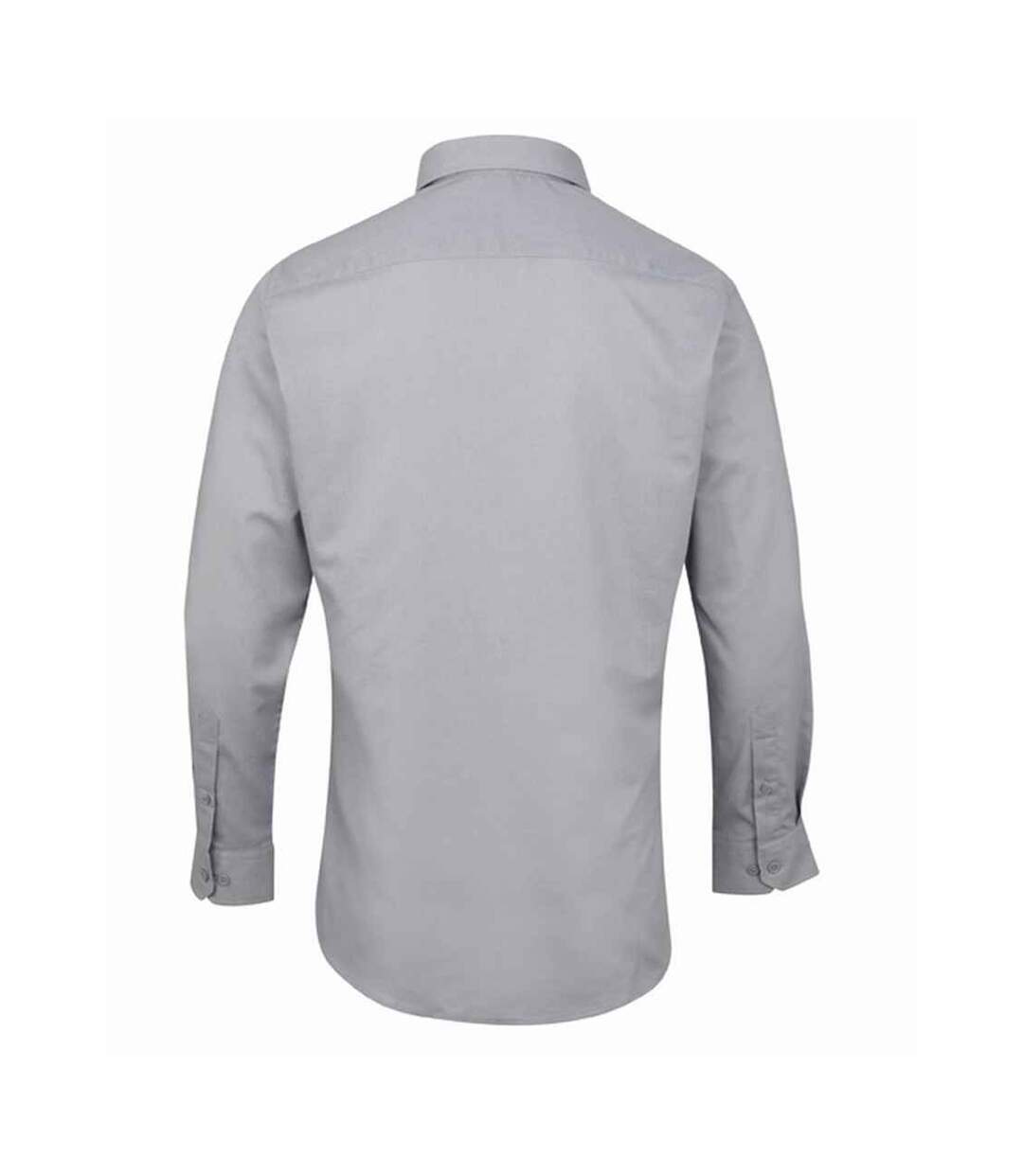 Chemise de travail à manches longues homme argent Premier-2