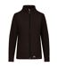 Womens/ladies Renato At100 Fleece Jacket Black Trespass-1