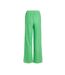 Pantalon fluide vert femme vila vibegena-2
