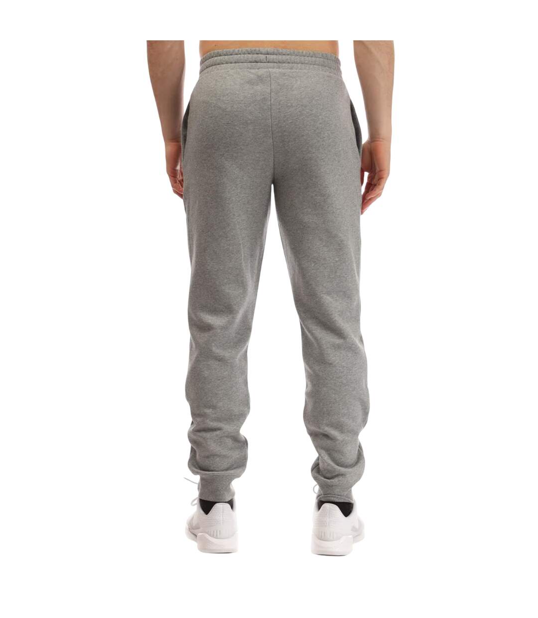Mens Logo Cuffed Ankle Jogging Bottoms Grey Puma-2
