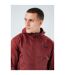 Hype Mens Showerproof Style Jacket (Burgundy) - UTHY6860
