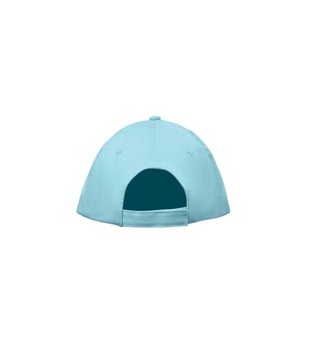 Sunny 5 Panel Baseball Cap Baby Blue MidOcean
