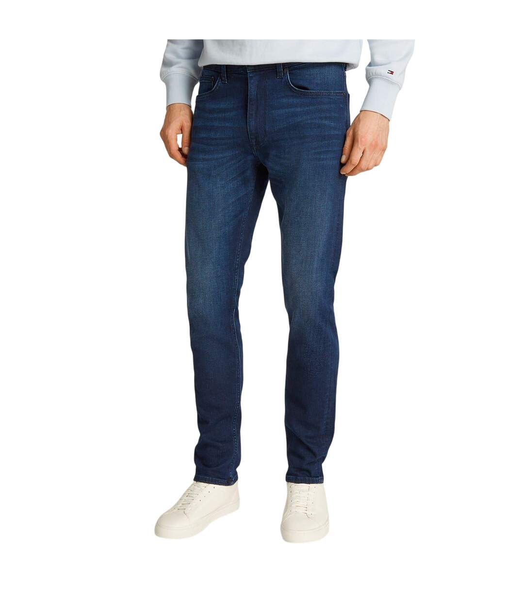 Mens Bleecker Denim Jeans Deep Blue Tommy Hilfiger-1