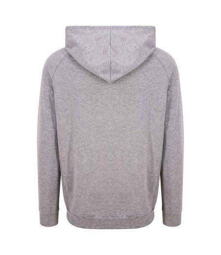 Sweat à capuche just cool fitness homme gris AWDis