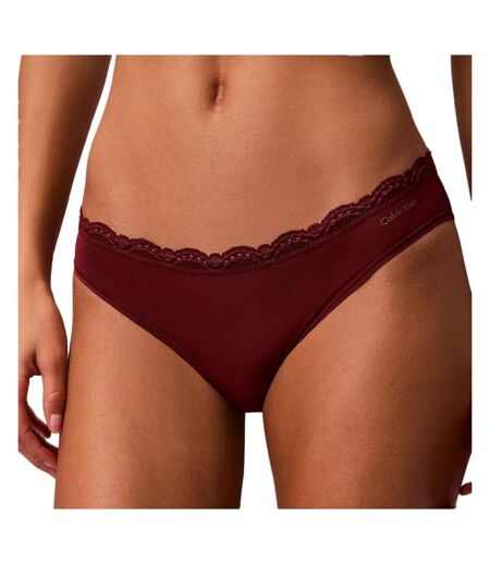Culotte rose femme calvin klein jeans bikinis