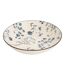 Lot de 6 Assiettes Creuses Umami Fleur 20cm Bleu-1