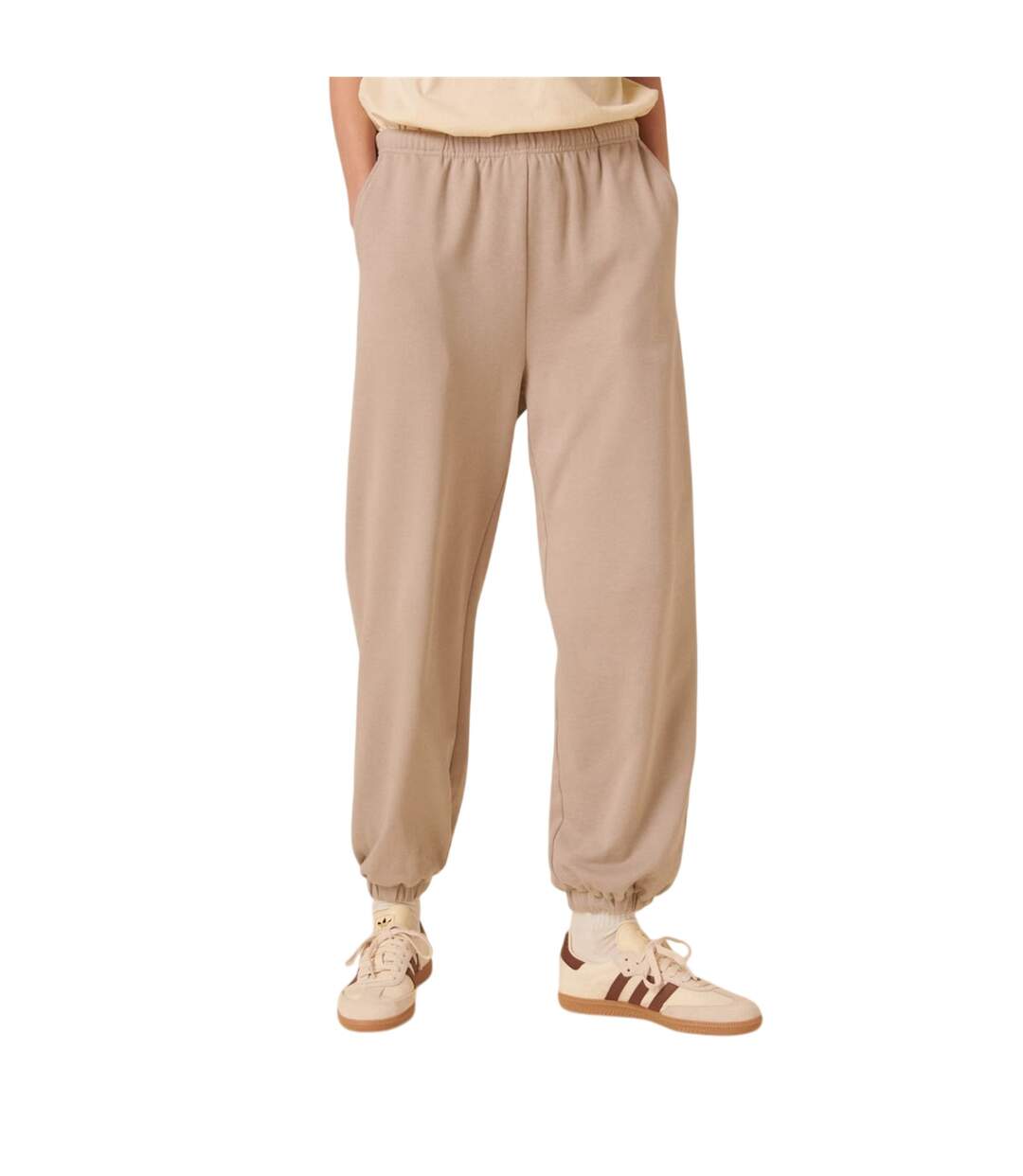 Pantalon De Jogging Femme Beige Nobody´s Child-2