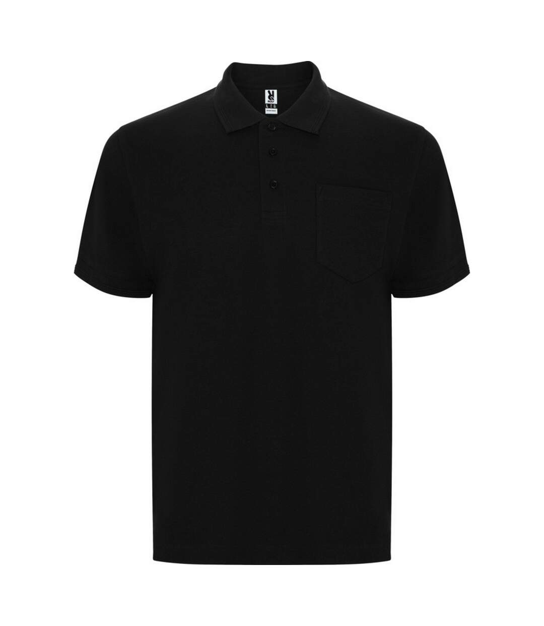 Polo Centauro Premium Adulte Noir Uni Roly-1