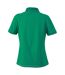 Polo Femme Vert Irlandais Blanc James And Nicholson-2