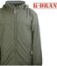 K-DRAN KH0070K — Blouson zippé grande taille kaki : aisance et protection légère-4