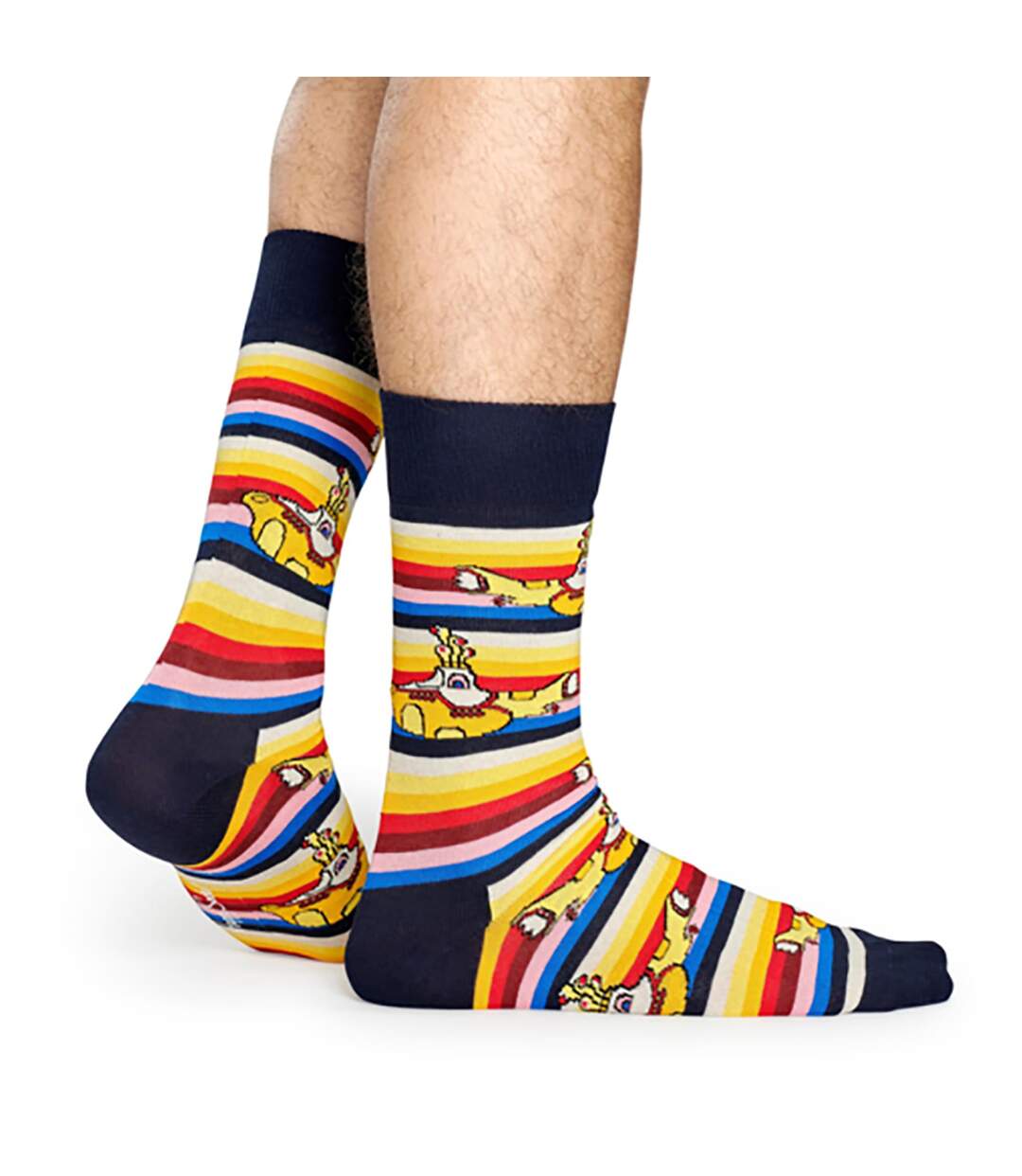 1 Pack Mens Official Licensed The Beatles Novelty Socks-4