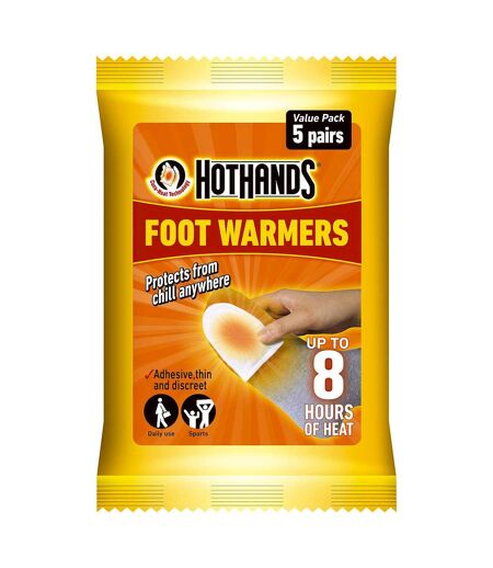 HotHands Foot Warmers (Pack of 5) (White)