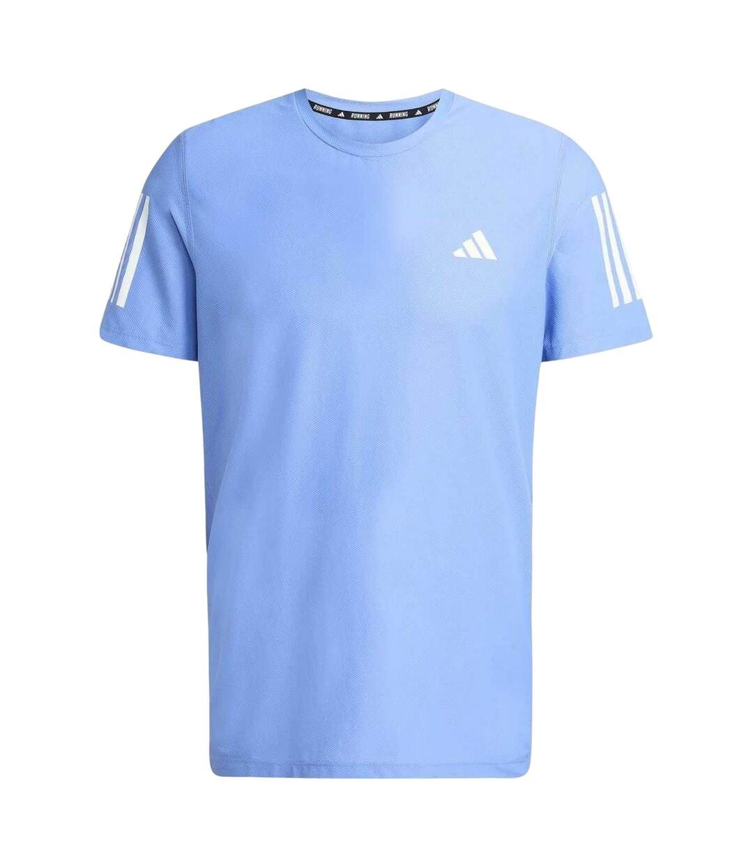 T-shirt The Run Homme Bleu Adidas-2