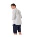 Mens Plain Oxford Shirt Light Ash Jack Wills-3
