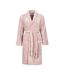 Ladies Soft Fleece Warm Bathrobe Dressing Gown for Winter-1