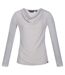 Regatta - T-shirt FRAYDA - Femmes (Gris pâle) - UTRG3739