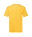 Fruit of the Loom Mens Original Plain V Neck T-Shirt (Sunflower) - UTBC5316